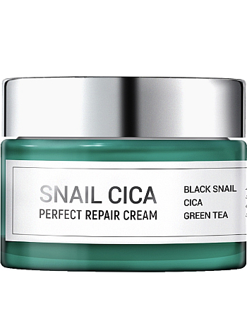 Esthetic House Snail Cica Perfect Repair Cream - Крем для лица с муцином улитки и центеллы 50 мл - hairs-russia.ru